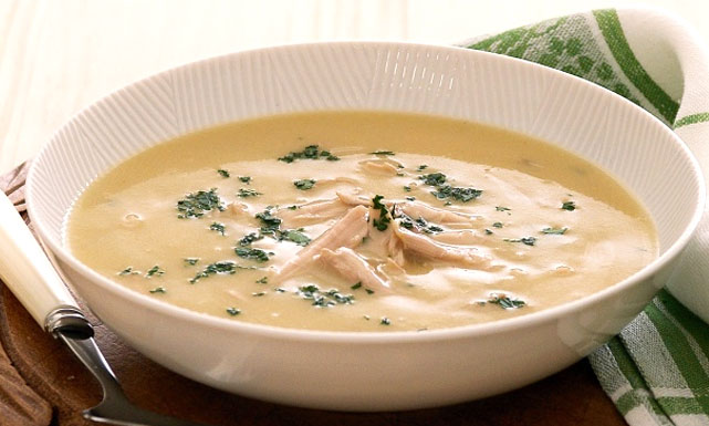 شوربة كريمة دجاج & cream chicken soup 